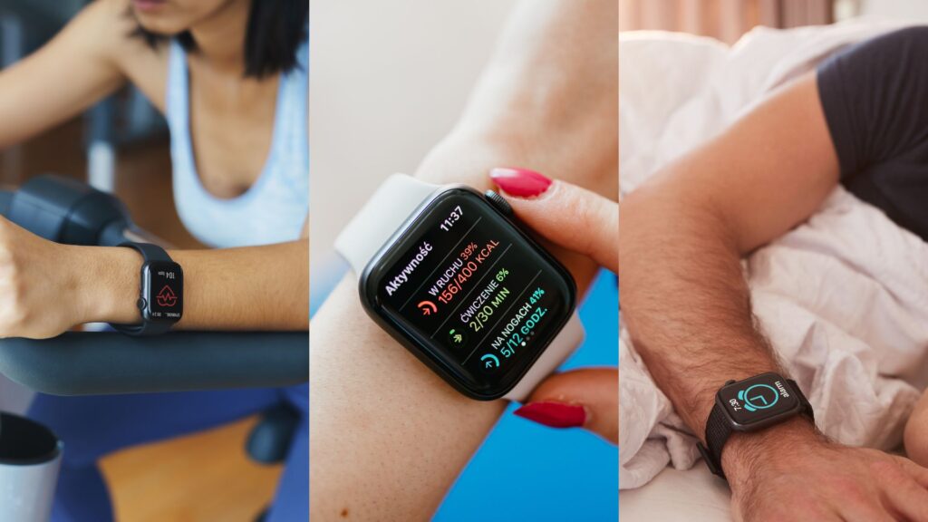 Track your health with wearable tech like smartwatches.