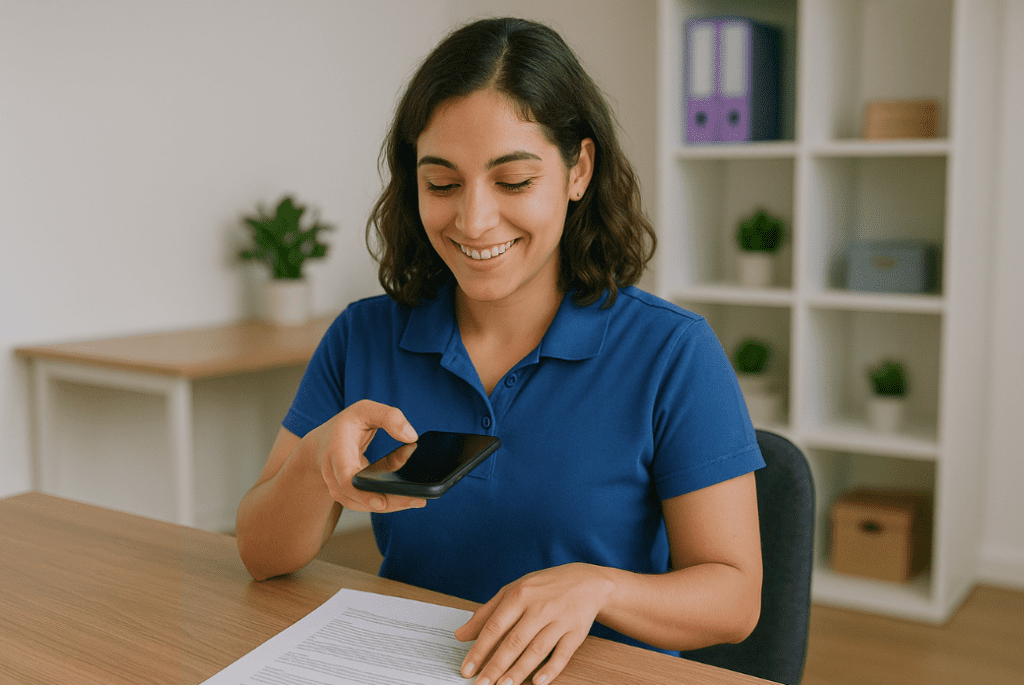 Scan receipts and create a digital copy of your expenses with Flexigrow. Scan receipts and create a digital copy of your expenses with Flexigrow as an NDIS ontractor.